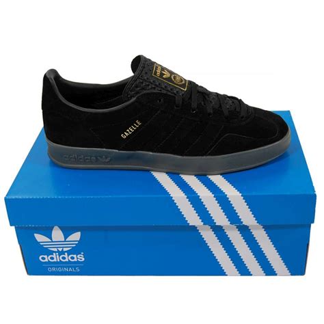 adidas gazelle indoor black|Adidas gazelle sale black.